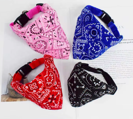 Adjustable Pet Bandana Scarf